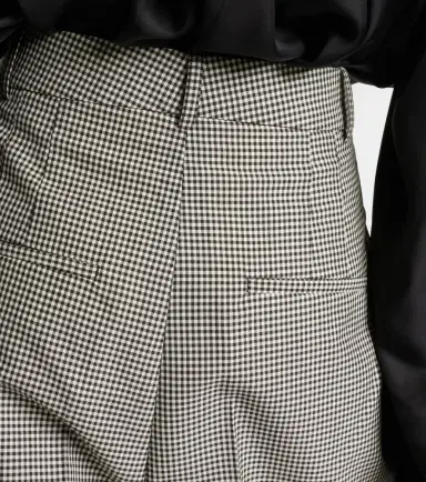 Rohe Róhe Gingham wool-blend wide-leg pants | Thumbnail 5