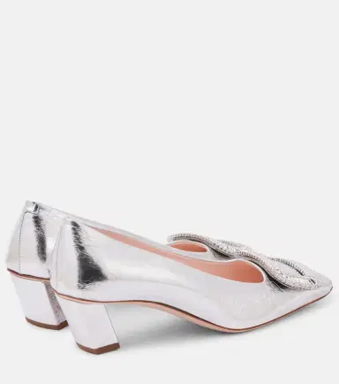 Roger Vivier Belle Vivier 45 embellished pumps | Thumbnail 3