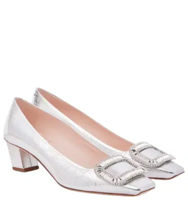 Roger Vivier Belle Vivier 45 embellished pumps | Thumbnail 1