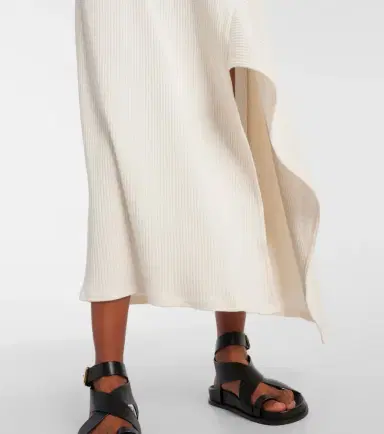 Plan C Cotton midi dress | Thumbnail 4