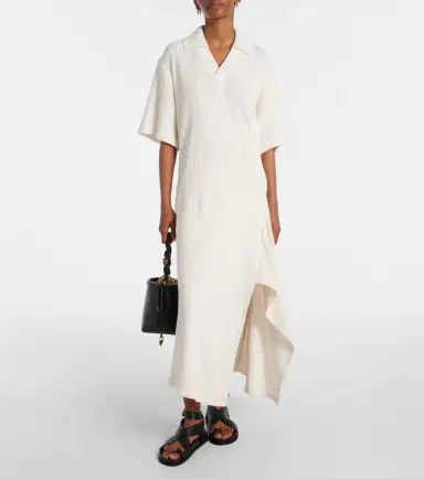 Plan C Cotton midi dress | Thumbnail 6