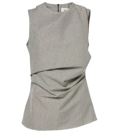 Rohe Róhe Checked wool-blend top | Thumbnail 1