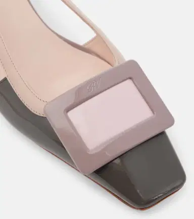 Roger Vivier Belle Vivier patent leather slingback pumps | Thumbnail 2 Roger Vivier Belle Vivier patent leather slingback pumps | Thumbnail 2