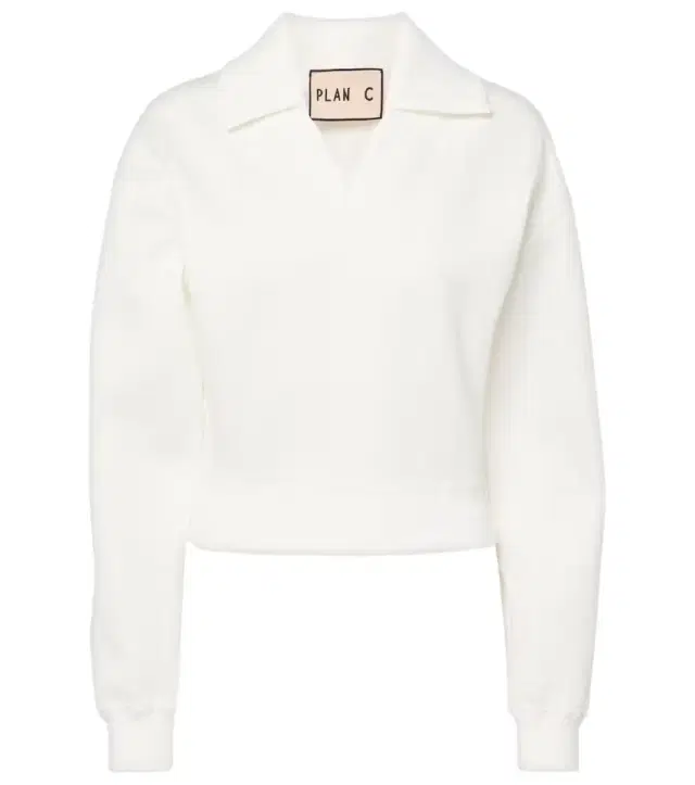 Cotton-blend sweater