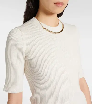Rohe Róhe Ribbed-knit cotton-blend top | Thumbnail 3
