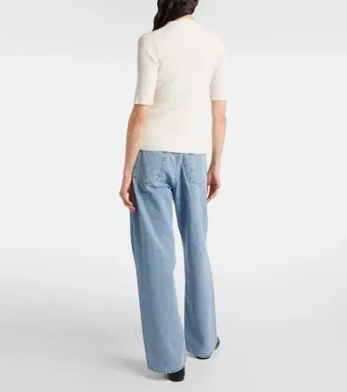 Rohe Róhe Ribbed-knit cotton-blend top | Thumbnail 5