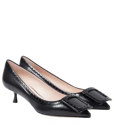 Roger Vivier Viv' In The City leather pumps | Thumbnail 1 Roger Vivier Viv' In The City leather pumps | Thumbnail 1