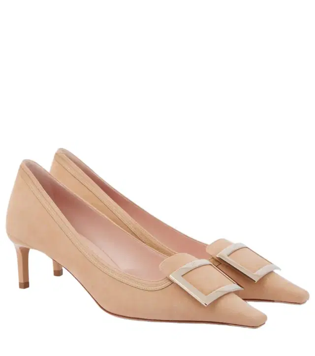 Roger Vivier Viv' Canard 55 suede pumps