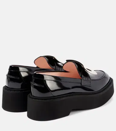 Roger Vivier Viv' Rangers patent leather platform loafers | Thumbnail 2 Roger Vivier Viv' Rangers patent leather platform loafers | Thumbnail 2