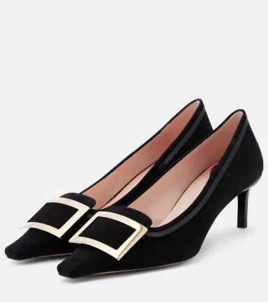 Roger Vivier Viv' Canard 55 suede pumps | Thumbnail 2