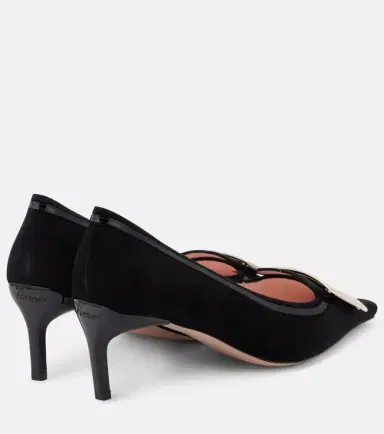 Roger Vivier Viv' Canard 55 suede pumps | Thumbnail 4