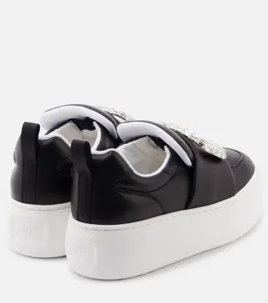 Roger Vivier Puffy Choc leather platform sneakers | Thumbnail 2