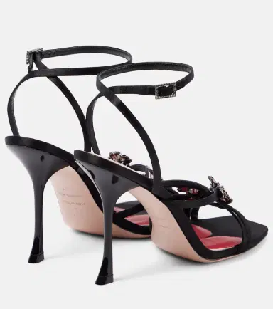 Roger Vivier I Love Vivier Flower 100 satin sandals | Thumbnail 2 Roger Vivier I Love Vivier Flower 100 satin sandals | Thumbnail 2