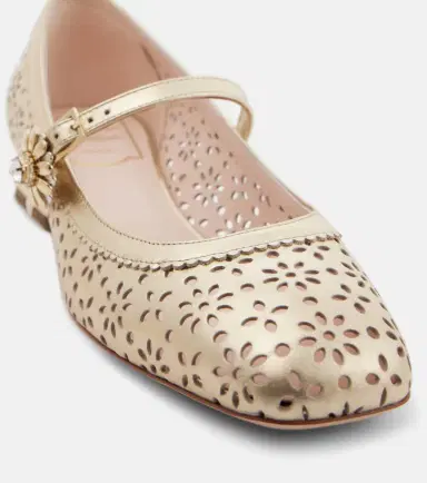 Roger Vivier New Très Vivier 25 leather Mary Jane pumps | Thumbnail 2