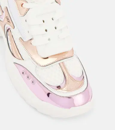 Roger Vivier Viv' on the Run leather sneakers | Thumbnail 4