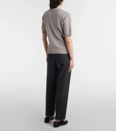 Tove Lura knitted cashmere T-shirt | Thumbnail 4