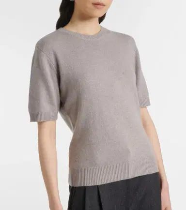 Tove Lura knitted cashmere T-shirt | Thumbnail 5