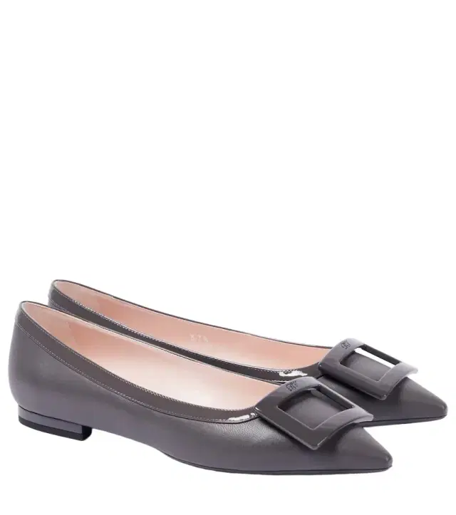 Roger Vivier Gommettine leather ballet flats