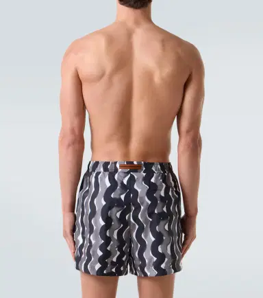 Zegna Printed swim trunks | Thumbnail 3