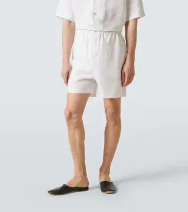 Zegna Striped linen pajamas | Thumbnail 4