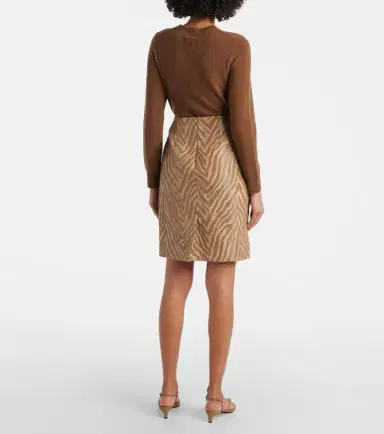 Tove Elia cotton-blend jacquard pencil skirt | Thumbnail 3