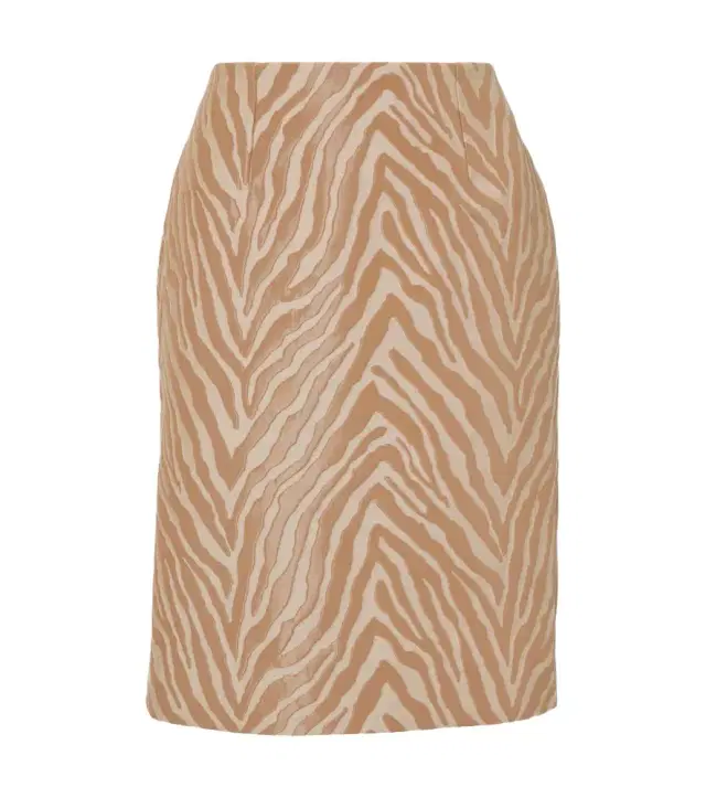 Tove Elia cotton-blend jacquard pencil skirt