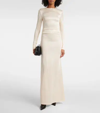 Tove Luella draped jersey gown | Thumbnail 6