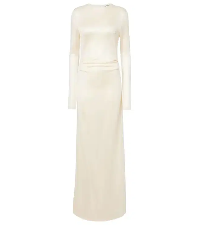 Tove Luella draped jersey gown