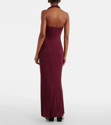 Tove Eleanor halterneck jersey maxi dress | Thumbnail 6
