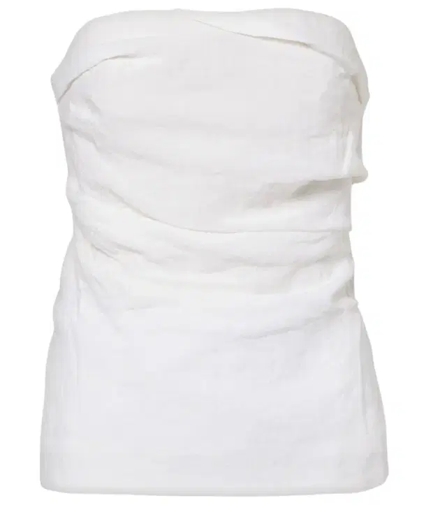 Tove Izel draped linen top