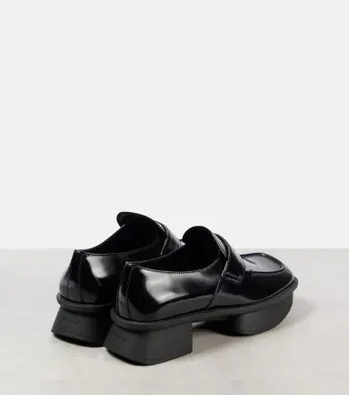 Prada Equal leather penny loafers | Thumbnail 4