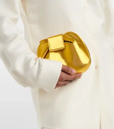 Gabriela Hearst Soft Demi satin clutch | Thumbnail 2