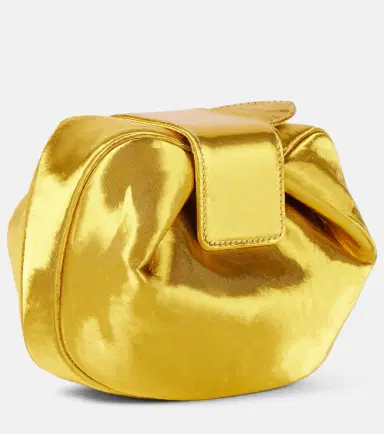 Gabriela Hearst Soft Demi satin clutch | Thumbnail 4