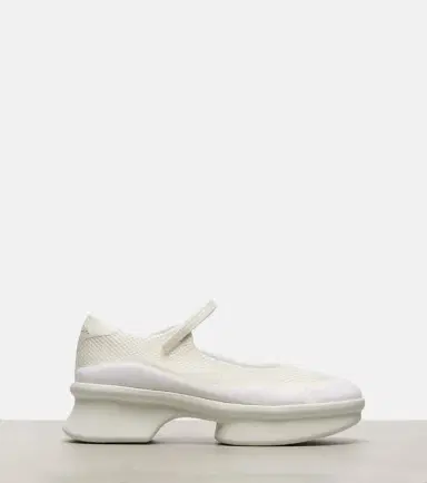 Prada Wavy mesh Mary Jane flats | Thumbnail 3 Prada Wavy mesh Mary Jane flats | Thumbnail 3