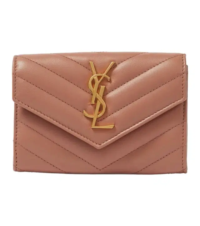 Saint Laurent Cassandre quilted leather wallet