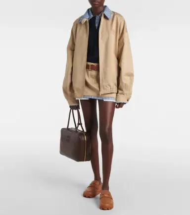 Miu Miu Logo leather mules | Thumbnail 5 Miu Miu Logo leather mules | Thumbnail 5