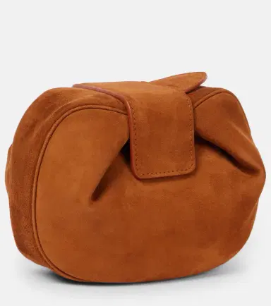 Gabriela Hearst Demi suede clutch | Thumbnail 4