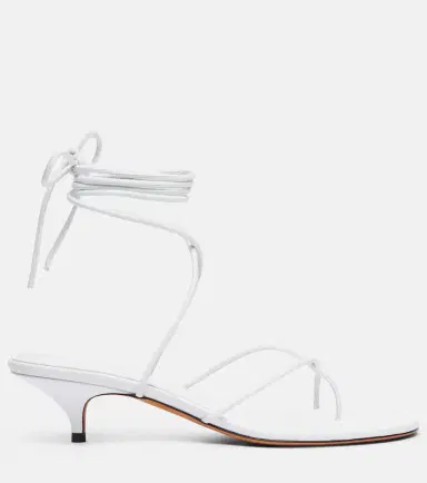 Proenza Schouler Slash Tie 40 leather sandals | Thumbnail 4