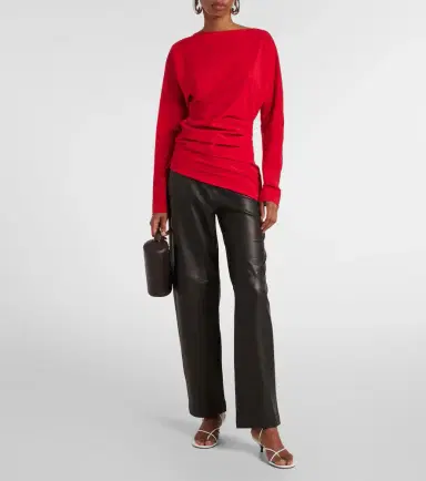 Proenza Schouler Slash Tie 40 leather sandals | Thumbnail 5