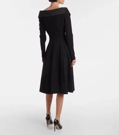 Dorothee Schumacher Emotional Essence off-shoulder midi dress | Thumbnail 4