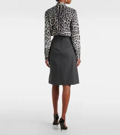 Dolce & Gabbana Virgin wool midi skirt | Thumbnail 3 Dolce & Gabbana Virgin wool midi skirt | Thumbnail 3