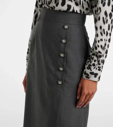 Dolce & Gabbana Virgin wool midi skirt | Thumbnail 5 Dolce & Gabbana Virgin wool midi skirt | Thumbnail 5