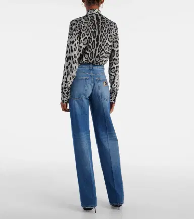 Dolce & Gabbana High-rise wide-leg jeans | Thumbnail 7 Dolce & Gabbana High-rise wide-leg jeans | Thumbnail 7