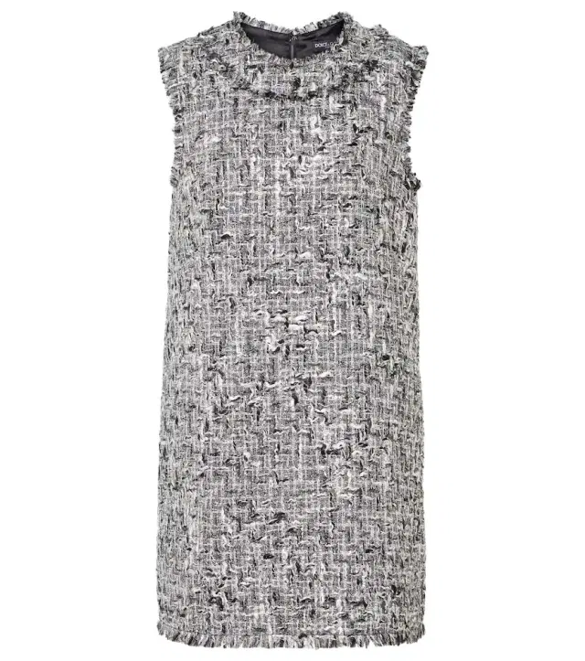 Dolce & Gabbana Tweed lamé minidress