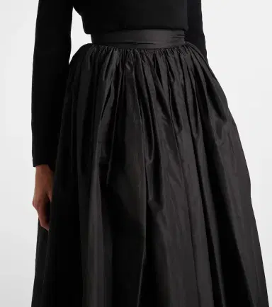 Dolce & Gabbana Gathered silk maxi skirt | Thumbnail 2