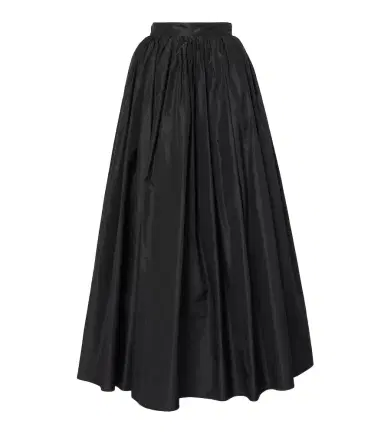 Dolce & Gabbana Gathered silk maxi skirt | Thumbnail 1