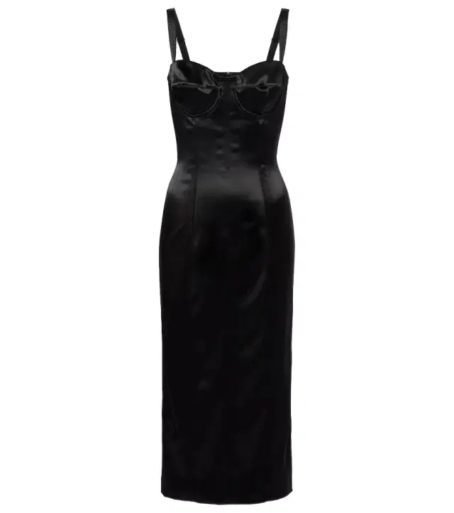 Dolce & Gabbana Satin bustier dress