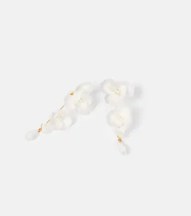 Jennifer Behr Mariam floral drop earrings | Thumbnail 6