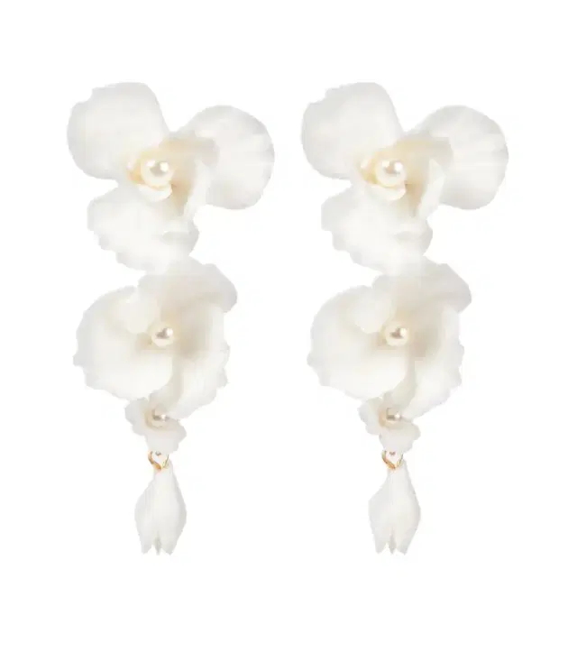 Jennifer Behr Mariam floral drop earrings