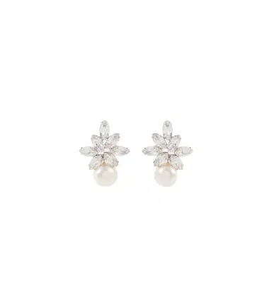 Jennifer Behr Liza embellished faux pearl earrings | Thumbnail 1 Jennifer Behr Liza embellished faux pearl earrings | Thumbnail 1